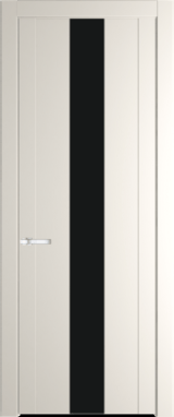 Межкомнатная дверь Profil Doors 1.9 P Монохром черный Перламутр белый