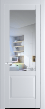 Межкомнатная дверь Profil Doors 4.2.2 PD Вайт (RAL 110 96 02) Прозрачное