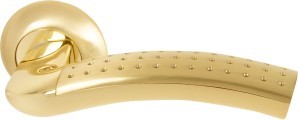 Ручка Armadillo (Армадилло) раздельная R.LD54.Libra26 (Libra LD26) SG/GP-4 матовое золото/золото