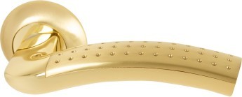 Ручка Armadillo (Армадилло) раздельная R.LD54.Libra26 (Libra LD26) SG/GP-4 матовое золото/золото