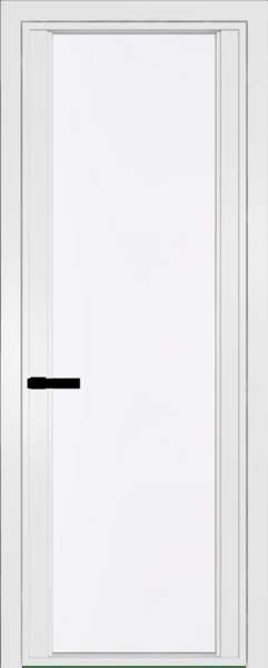Алюминиевая дверь Profil Doors 2AGP Вайт Монохром белый просветленный