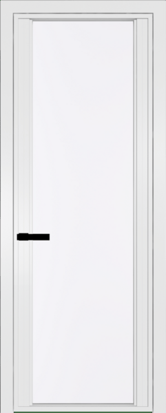 Алюминиевая дверь Profil Doors 2AGP Вайт Монохром белый просветленный