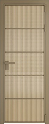 Алюминиевая дверь Profil Doors 14 AG Шампань Мору Золото