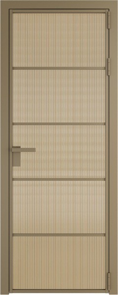 Алюминиевая дверь Profil Doors 14 AG Шампань Мору Золото