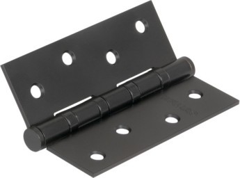 Петля Fuaro (Фуаро) универсальная IN4400U-BL BL (4BB/BL 100x75x2,5) черный матовый БЛИСТЕР