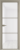 Алюминиевая дверь Profil Doors 3AX Никель матовый Белый триплекс