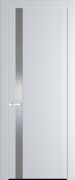 Межкомнатная дверь Profil Doors 1.2 P Монохром серебро (серебро матлак) Вайт (RAL 110 96 02)