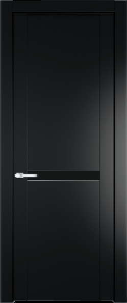 Межкомнатная дверь Profil Doors 1.4 P Монохром черный Блэк