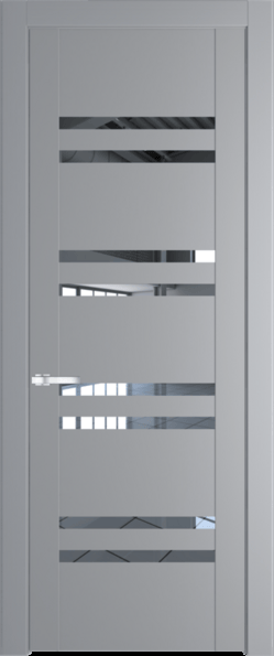Межкомнатная дверь Profil Doors 1.6 P Прозрачное Смоки (RAL 870-02)