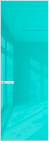 Алюминиевая дверь Profil Doors 1AGN ГЛЯНЕЦ Вайт Мята лак