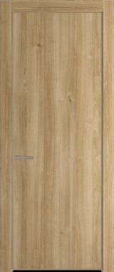 Межкомнатная дверь Profil Doors Orange 1 NE.O Дуб Карамель Никель матовый