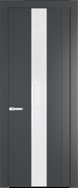 Межкомнатная дверь Profil Doors 1.9 P Лак классик Графит (Pantone 425С)