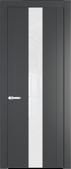 Межкомнатная дверь Profil Doors 1.9 P Лак классик Графит (Pantone 425С)