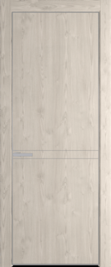 Межкомнатная дверь Profil Doors 11 NA Серебро Каштан светлый