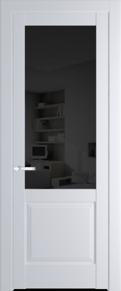 Межкомнатная дверь Profil Doors 4.2.2 PD Вайт (RAL 110 96 02) Черное тонированное
