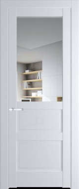Межкомнатная дверь Profil Doors 1.5.2 PM Прозрачное Вайт (RAL 110 96 02)