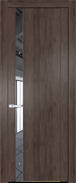 Межкомнатная дверь Profil Doors 1.2 N Зеркало Дуб Тобакко