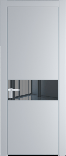 Межкомнатная дверь Profil Doors 17 PA Серебро Зеркало Grey Лайт Грей (RAL 870-01)
