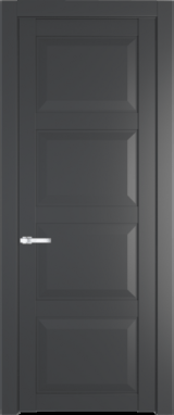 Межкомнатная дверь Profil Doors 1.4.1 PD Графит (Pantone 425С)