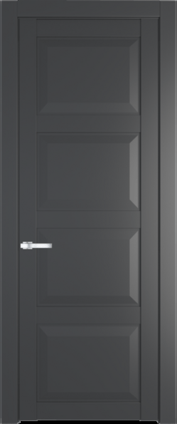 Межкомнатная дверь Profil Doors 1.4.1 PD Графит (Pantone 425С)