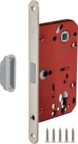 Корпус Fuaro (Фуаро) врезного замка MAGNM85C-50/BL INOX SN-3 матовый никель (блистер)