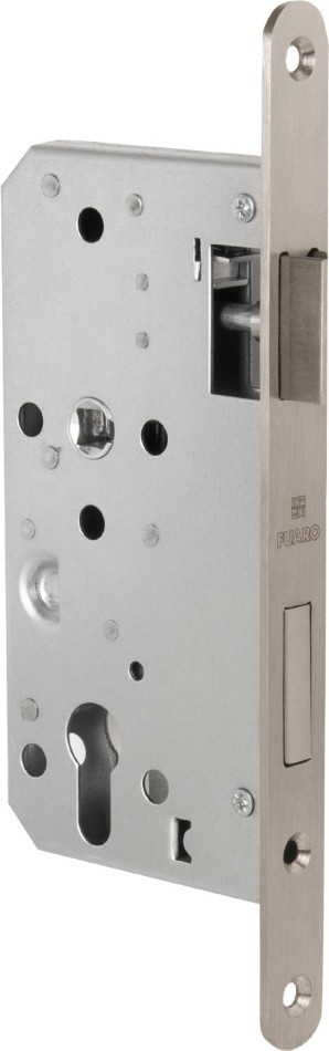 Замок Fuaro (Фуаро) врезной DD.INOX/C-55.72 (лиц.планка 20 мм)