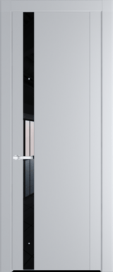 Межкомнатная дверь Profil Doors 1.2 P Черный лак Лайт Грей (RAL 870-01)