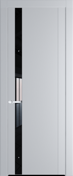 Межкомнатная дверь Profil Doors 1.2 P Черный лак Лайт Грей (RAL 870-01)