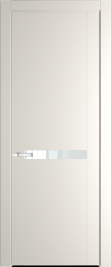 Межкомнатная дверь Profil Doors 1.4 P Lacobel Белый лак Перламутр белый