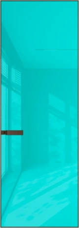 Алюминиевая дверь Profil Doors 1AGN ГЛЯНЕЦ Деорэ Мята лак