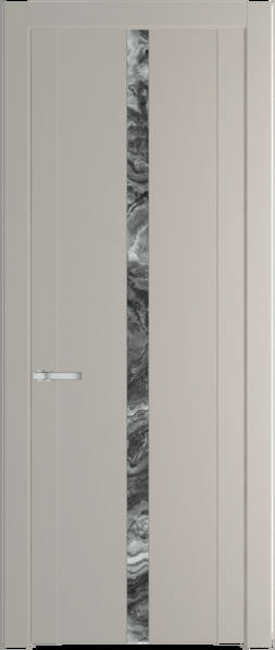 Межкомнатная дверь Profil Doors 1.8 P Атриум серебро Сэнд