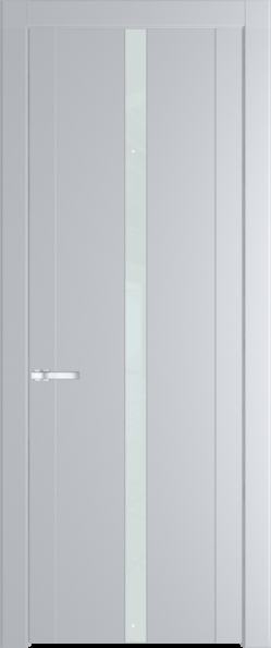 Межкомнатная дверь Profil Doors 1.8 P Белый лак Лайт Грей (RAL 870-01)