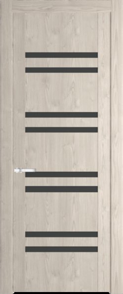 Межкомнатная дверь Profil Doors 1.6 N Графит Каштан светлый
