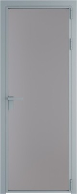 Алюминиевая дверь Profil Doors 1 AG Серебро Монохром серый