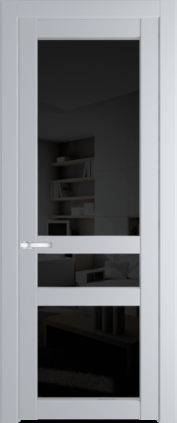 Межкомнатная дверь Profil Doors 1.5.2 PD Черное тонированное Лайт Грей (RAL 870-01)