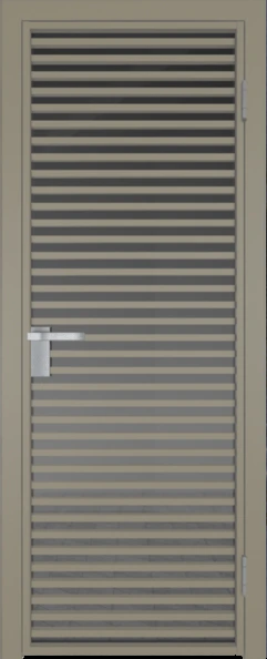 Алюминиевая дверь Profil Doors 12 AG Никель матовый Тонированное