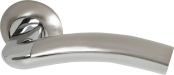 Ручка Armadillo (Армадилло) раздельная R.LD54.Libra27 (Libra LD27) SN/CP-3 матовый никель/хром