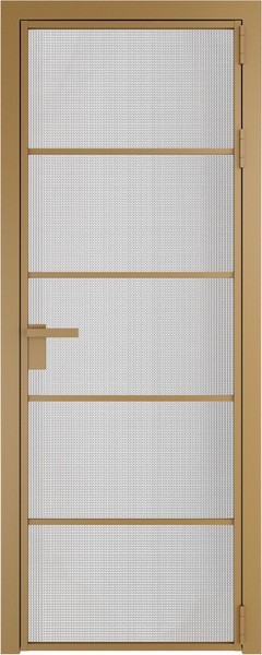 Алюминиевая дверь Profil Doors 14 AG Золото Кризет