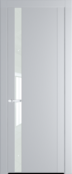 Межкомнатная дверь Profil Doors 1.2 P Белый лак Лайт Грей (RAL 870-01)