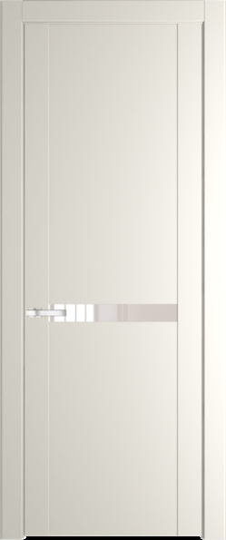 Межкомнатная дверь Profil Doors 1.4 P Lacobel Перламутровый лак Перламутр белый