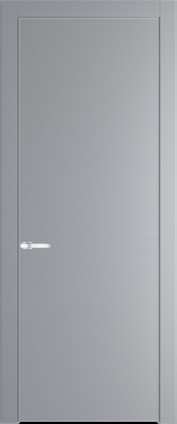 Межкомнатная дверь Profil Doors 11 PE Смоки (RAL 870-02) Серебро