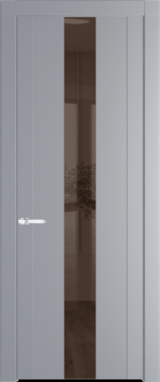 Межкомнатная дверь Profil Doors 1.9 P Зеркало бронзовое Смоки (RAL 870-02)