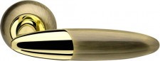 Ручка раздельная Armadillo (Армадилло) Sfera LD55-1AB/GP-7 бронза/золото