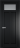 Межкомнатная дверь Profil Doors 3.4.2 PM Прозрачное Блэк