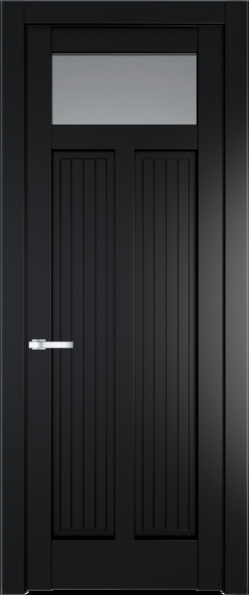 Межкомнатная дверь Profil Doors 3.4.2 PM Прозрачное Блэк