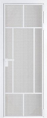 Алюминиевая дверь Profil Doors 10 AG Вайт Кризет