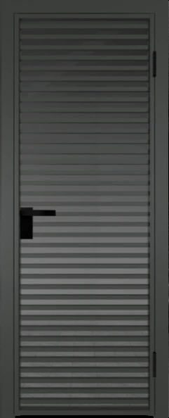 Алюминиевая дверь Profil Doors 12 AG Серая ночь Тонированное