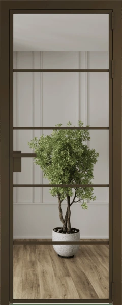 Алюминиевая дверь Profil Doors 14 AG Деорэ Зеркало