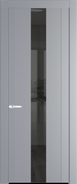 Межкомнатная дверь Profil Doors 1.9 P Зеркало серое Смоки (RAL 870-02)