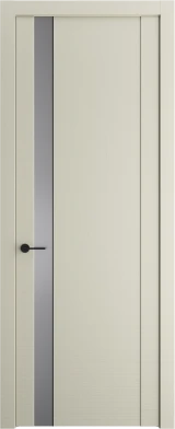 Межкомнатная дверь Profil Doors Orange 1.2P.O Монохром серебро (серебро матлак) Перламутр белый Элегант